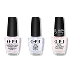 OPI - Nail Lacquer Combo - Base, Top & Let's Be Friends Forever - Salon Quality