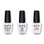 OPI - Nail Lacquer Combo - Base, Top & Let's Be Friends! - Salon Quality