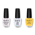 OPI - Nail Lacquer Combo - Base, Top & Lookin' Cute-Icle - Salon Quality