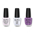 OPI - Nail Lacquer Combo - Base, Top & Medi-take It All In - Salon Quality