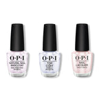 OPI - Nail Lacquer Combo - Base, Top & Movie Buff - Salon Quality