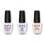 OPI - Nail Lacquer Combo - Base, Top & My Vampire is Buff 0.5 oz - Salon Quality