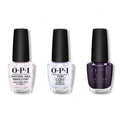 OPI - Nail Lacquer Combo - Base, Top & OPI Ink 0.5 oz - Salon Quality