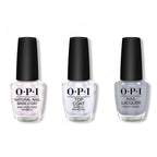 OPI - Nail Lacquer Combo - Base, Top & OPI Nails The Runway 0.5 oz - Salon Quality