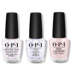 OPI - Nail Lacquer Combo - Base, Top & OPI'm a Bubble Bunny - OPIcons Spring 2026 - Salon Quality