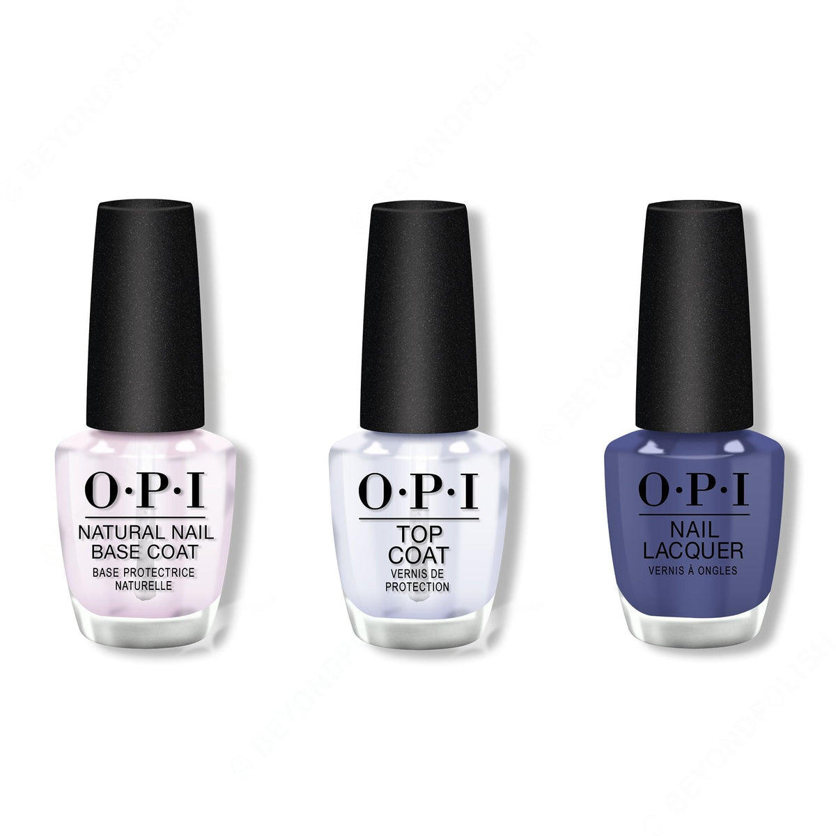 OPI - Nail Lacquer Combo - Base, Top & Oh You Sing, Dance, Act and Produce - Salon Quality