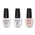 OPI - Nail Lacquer Combo - Base, Top & Passion 0.5 oz - Salon Quality