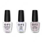 OPI - Nail Lacquer Combo - Base, Top & Peace of Mined - Salon Quality