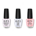 OPI - Nail Lacquer Combo - Base, Top & Princesses Rule! 0.5 oz - Salon Quality