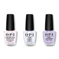 OPI - Nail Lacquer Combo - Base, Top & Put On Something Ice - Salon Quality