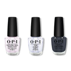 OPI - Nail Lacquer Combo - Base, Top & Rub-a-Pub-Pub 0.5 oz - Salon Quality