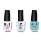OPI - Nail Lacquer Combo - Base, Top & Sage Simulation - Salon Quality