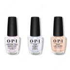 OPI - Nail Lacquer Combo - Base, Top & Samoan Sand 0.5 oz - Salon Quality