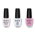 OPI - Nail Lacquer Combo - Base, Top & Seven Wonders of OPI 0.5 oz - Salon Quality