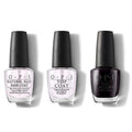 OPI - Nail Lacquer Combo - Base, Top & Shh It's Top Secret! 0.5 oz - Salon Quality