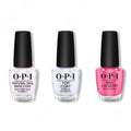 OPI - Nail Lacquer Combo - Base, Top & Shorts Story 0.5 oz - Salon Quality
