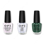 OPI - Nail Lacquer Combo - Base, Top & Stay Off the Lawn!! 0.5 oz - Salon Quality