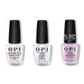 OPI - Nail Lacquer Combo - Base, Top & Supercute Color - Salon Quality