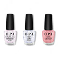OPI - Nail Lacquer Combo - Base, Top & Suzi Calls the Paparazzi - Salon Quality