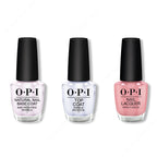 OPI - Nail Lacquer Combo - Base, Top & Suzi Calls the Paparazzi - Salon Quality
