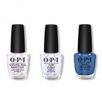 OPI - Nail Lacquer Combo - Base, Top & Suzi Takes A Sound Bath - Salon Quality