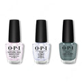 OPI - Nail Lacquer Combo - Base, Top & Suzi Talks With Her Hands 0.5 oz - Salon Quality