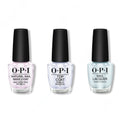 OPI - Nail Lacquer Combo - Base, Top & Suzi Without a Paddle 0.5 oz - Salon Quality