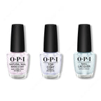OPI - Nail Lacquer Combo - Base, Top & Suzi Without a Paddle 0.5 oz - Salon Quality