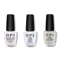 OPI - Nail Lacquer Combo - Base, Top & Suzi's Pager - Salon Quality