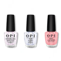OPI - Nail Lacquer Combo - Base, Top & Tagus in That Selfie! 0.5 oz - Salon Quality