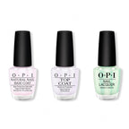 OPI - Nail Lacquer Combo - Base, Top & Taurus-t Me - Salon Quality