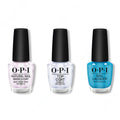 OPI - Nail Lacquer Combo - Base, Top & Teal the Cows Come Home 0.5 oz - Salon Quality