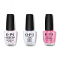 OPI - Nail Lacquer Combo - Base, Top & Two-Timing the Zones 0.5 oz - Salon Quality