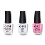 OPI - Nail Lacquer Combo - Base, Top & Two-Timing the Zones 0.5 oz - Salon Quality