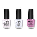 OPI - Nail Lacquer Combo - Base, Top & Vogue en Violet - Salon Quality