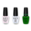 OPI - Nail Lacquer Combo - Base, Top & Witch O'Clock - Salon Quality