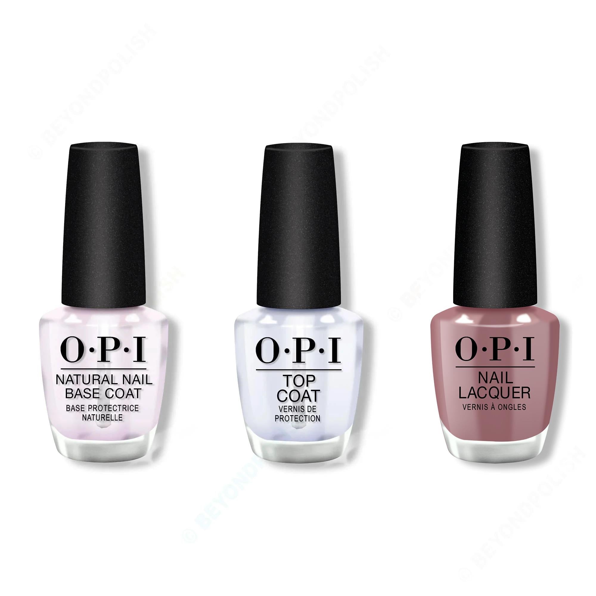 OPI - Nail Lacquer Combo - Base, Top & You Don't Know Suzi - OPIcons Spring 2026 - Salon Quality