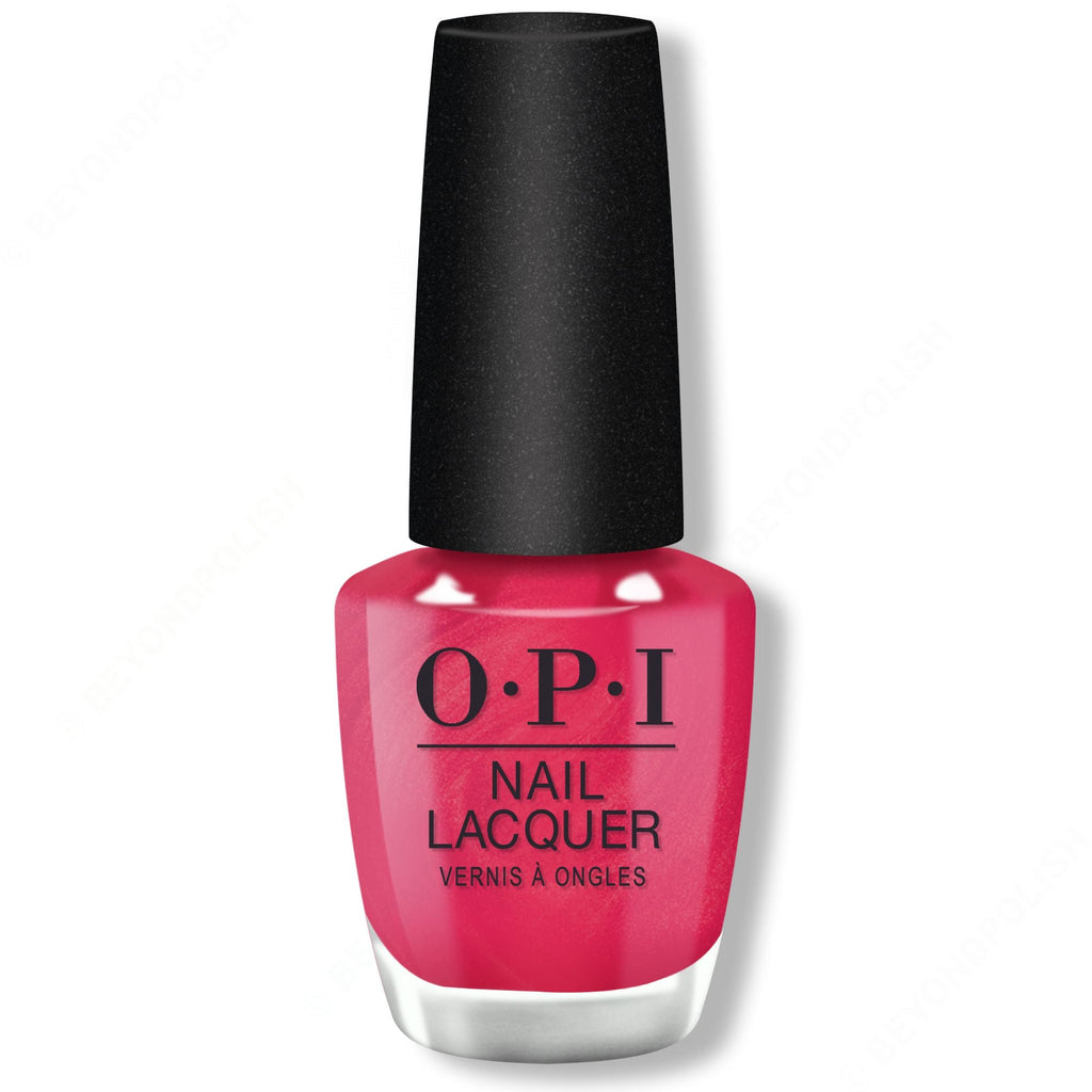 OPI Nail Lacquer - Cyber Cherry on Top 0.5 oz - Salon Quality