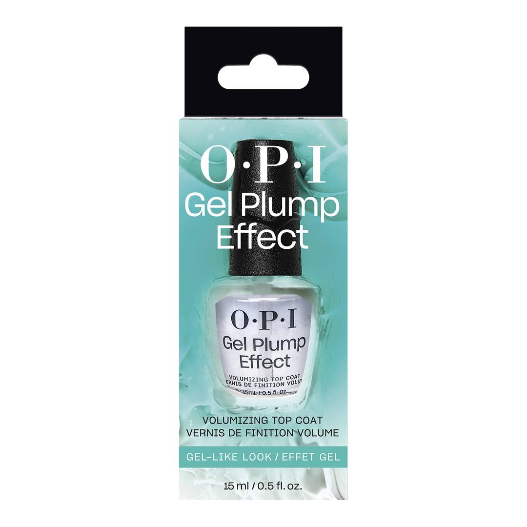 OPI Nail Lacquer - Gel Plump Effect Top Coat 0.5 oz - Salon Quality