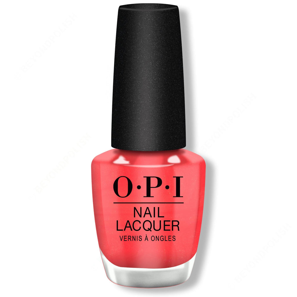 OPI Nail Lacquer - I Eat Mainely Lobster 0.5 oz - Salon Quality