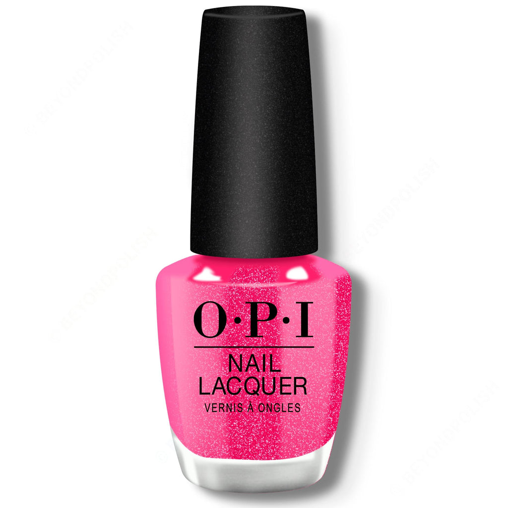OPI Nail Lacquer - Lollypoppin' Bubblegum 0.5 oz - Salon Quality