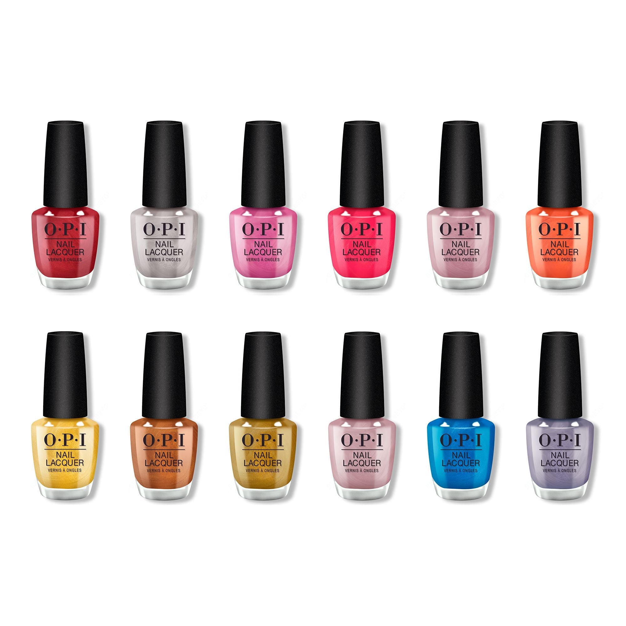 OPI - Nail Lacquer Metallic Mega Mix Fall 2024 Collection 0.5 oz - Salon Quality