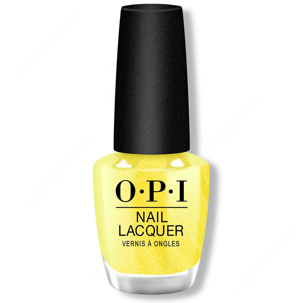 OPI Nail Lacquer - Paintin' on Sunshine! 0.5 oz - Salon Quality
