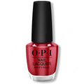 OPI Nail Lacquer - Red Hot Rio 0.5 oz - Salon Quality