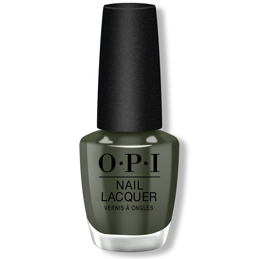 OPI Nail Lacquer - Things I've Seen In Aber-green 0.5 oz - Salon Quality
