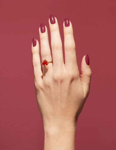 OPI Nature Strong - Give A Garnet   0.5 oz - Salon Quality