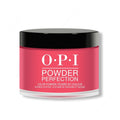 OPI Powder Perfection - OPI Red 1.5 oz - Salon Quality